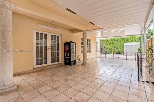 view of patio / terrace with french doors