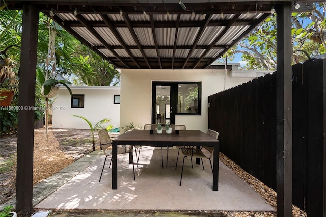 view of patio / terrace