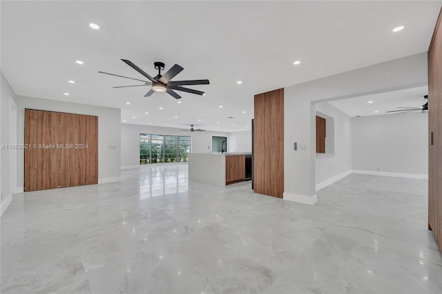 view of unfurnished living room