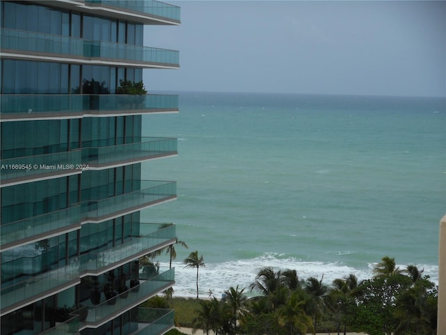 view of water feature