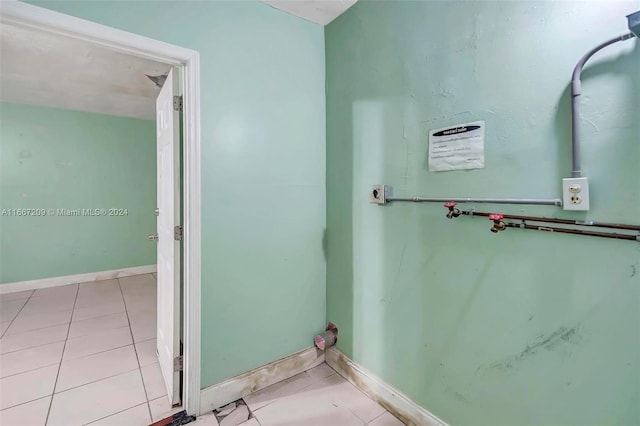 bathroom featuring tile patterned floors