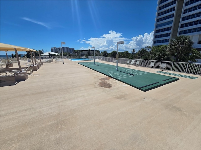 view of swimming pool