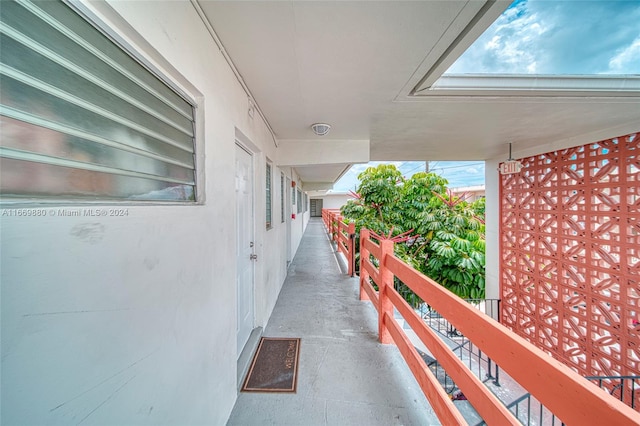 view of patio / terrace featuring a balcony