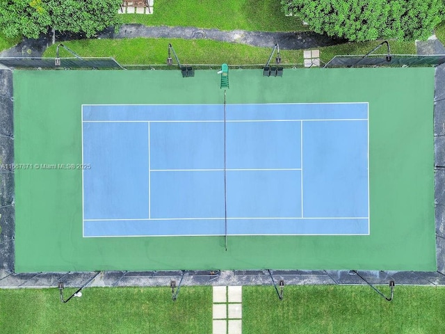 view of sport court