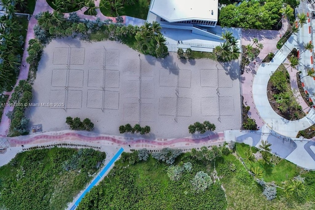 aerial view