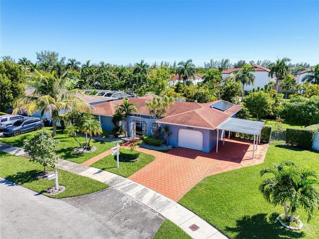 8144 SW 206th Ter, Cutler Bay, FL 33189 - view from above of property