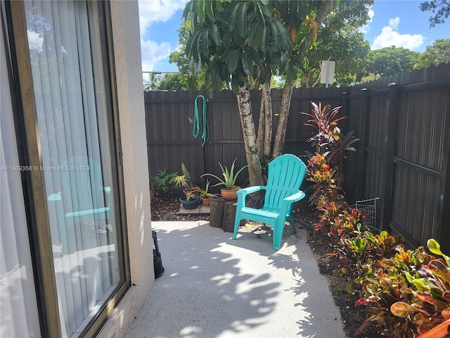 view of patio