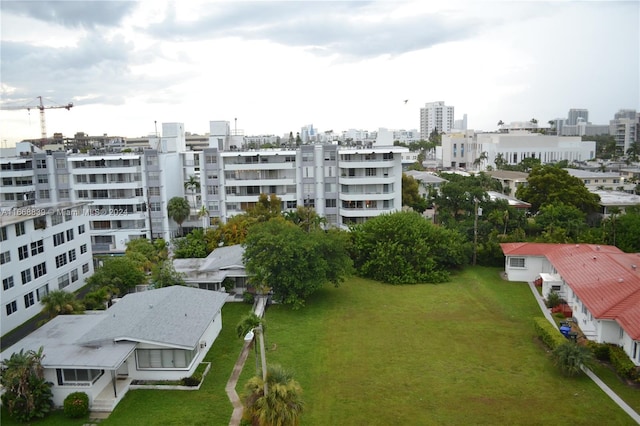 1050 93rd St Unit 7B, Bay Harbor Islands, FL 33154 - view of property with a city view