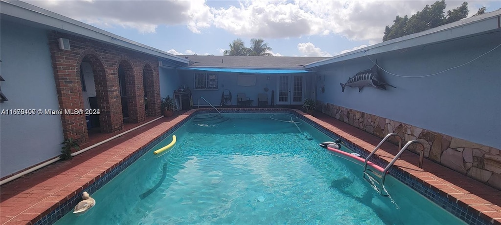 view of pool