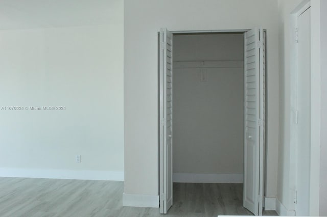 view of closet