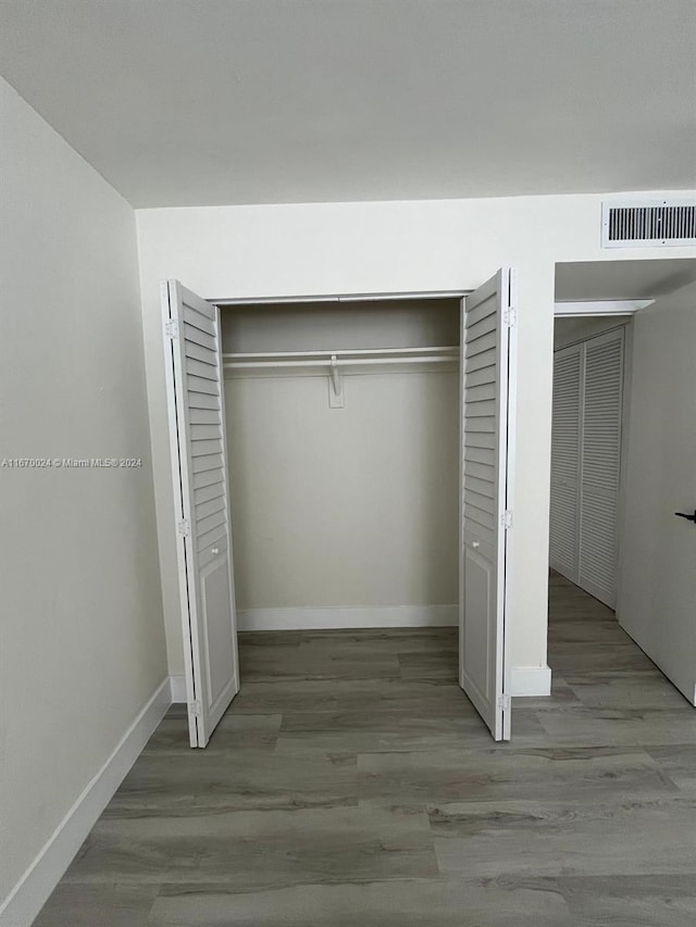 view of closet