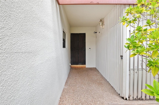 view of property entrance