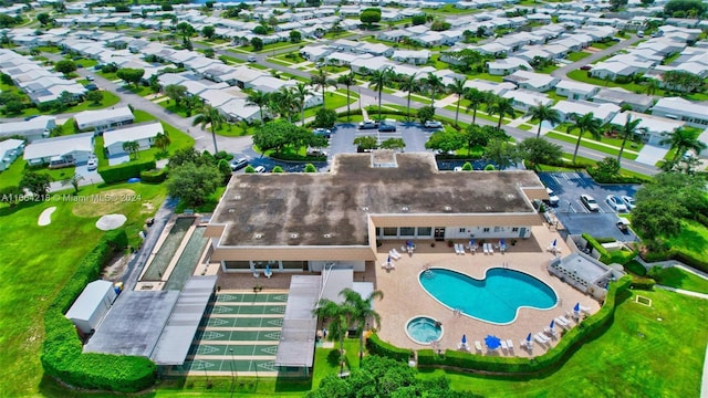 drone / aerial view
