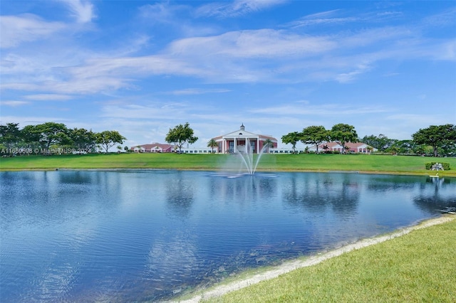 property view of water