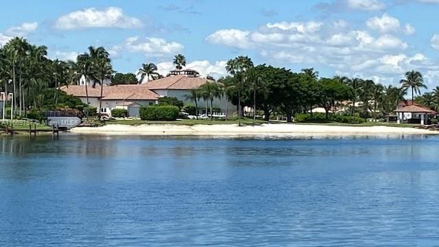 property view of water