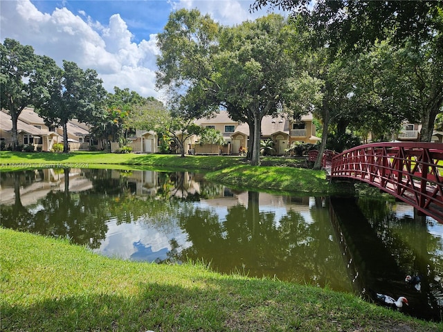 property view of water