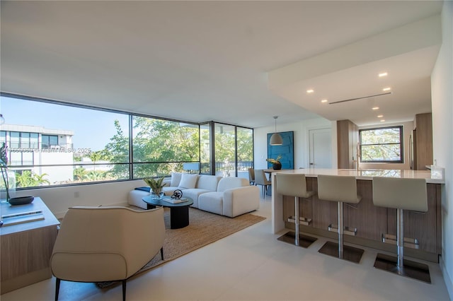 view of living room