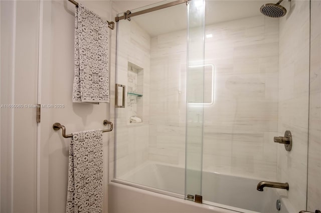 150 Sunrise Dr Unit 4B, Key Biscayne, FL 33149 - full bath with bath / shower combo with glass door