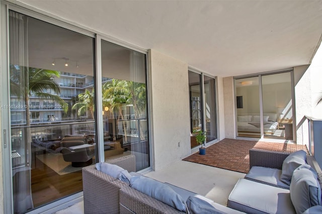 view of patio / terrace with outdoor lounge area