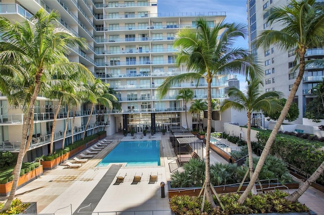 view of swimming pool