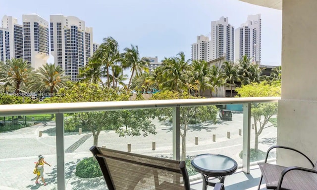 19370 Collins Ave Unit 207, Sunny Isles Beach, FL 33160 - balcony with a city view