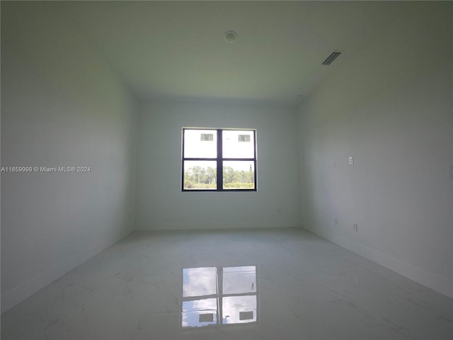 view of empty room