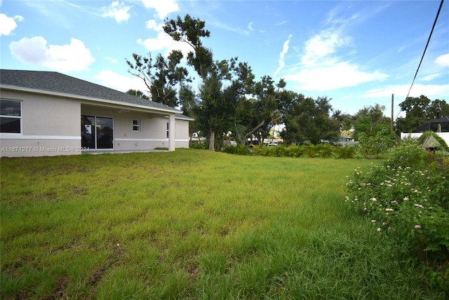 view of yard