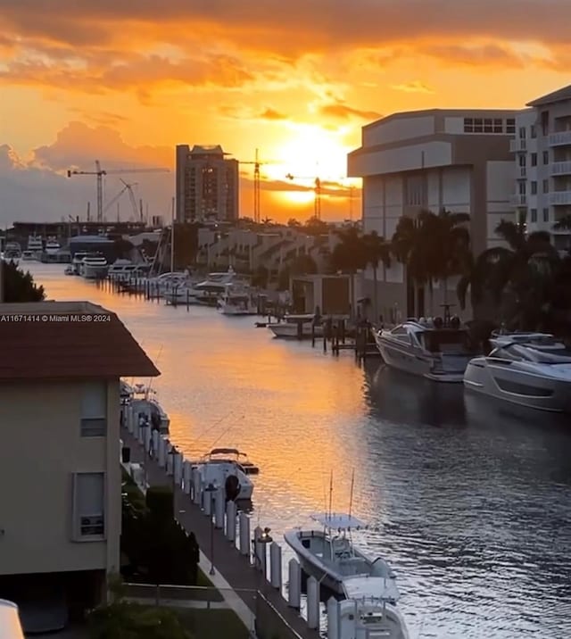 property view of water