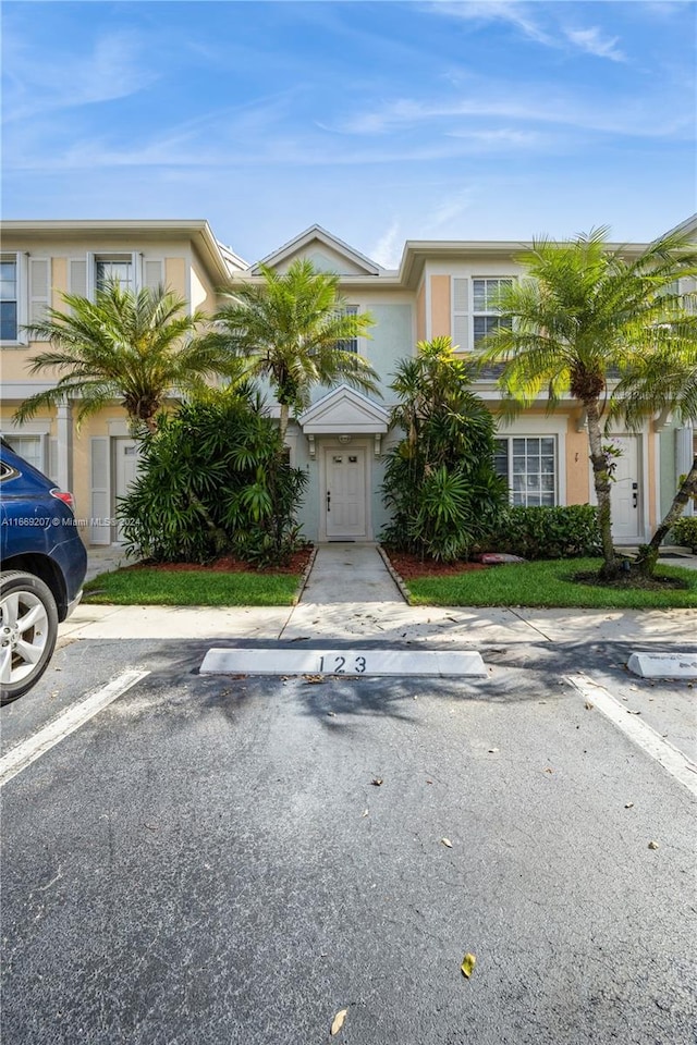 view of townhome / multi-family property