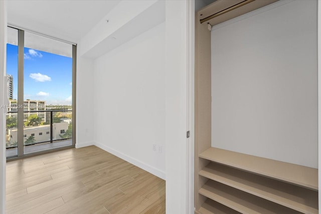 view of closet