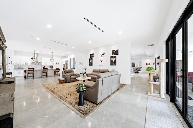 view of living room