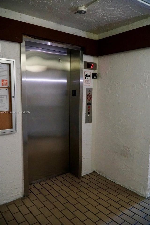 corridor with elevator