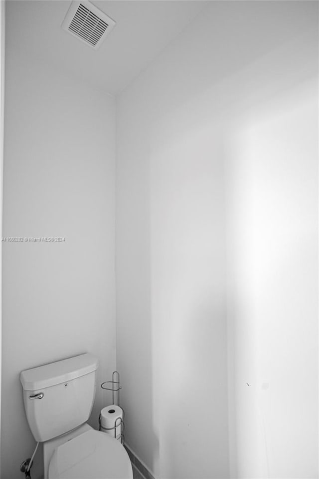 bathroom with toilet