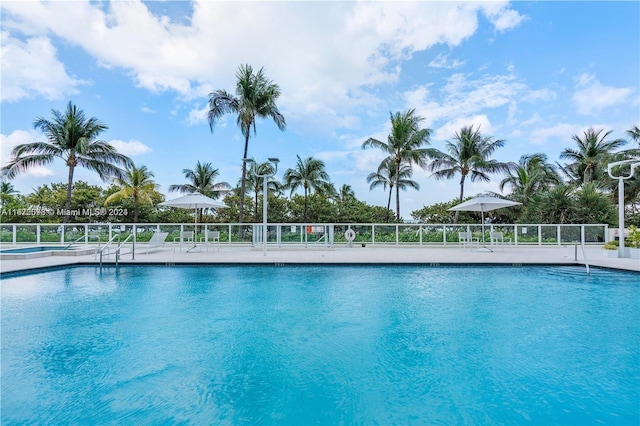 view of swimming pool