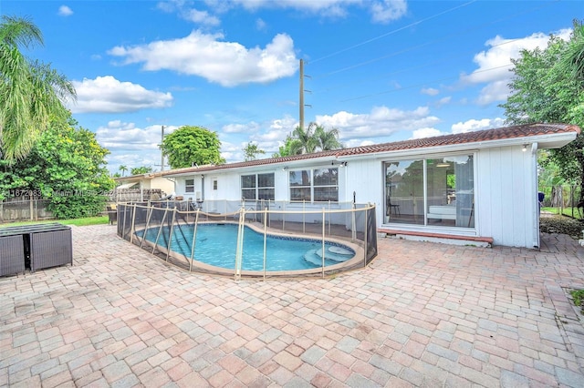 2827 Arthur St, Hollywood, FL 33020 - view of swimming pool featuring a patio