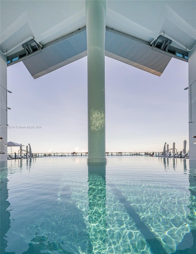 17121 Collins Ave Unit 1103, Sunny Isles Beach, FL 33160 - community pool with a water view