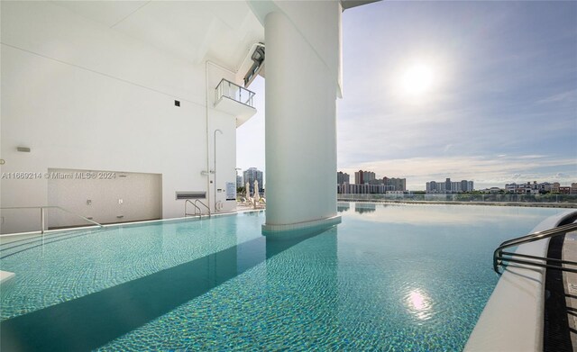 17121 Collins Ave Unit 1103, Sunny Isles Beach, FL 33160 - community pool featuring a city view