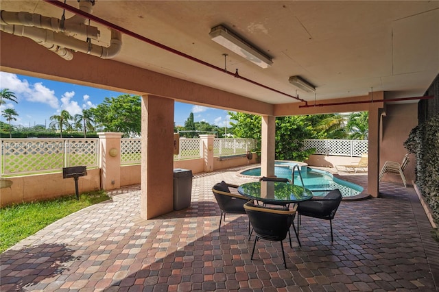 view of patio