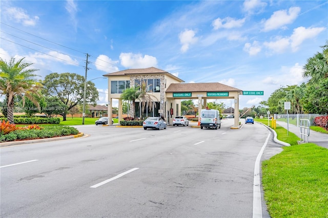 view of street