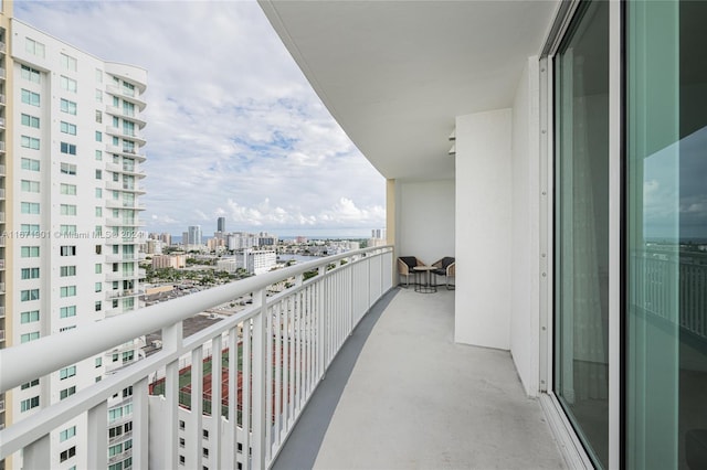 1745 E Hallandale Beach Blvd Unit 1804W, Hallandale Beach, FL 33009 - balcony with a city view