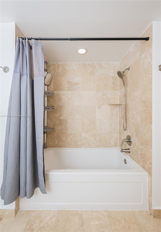 1745 E Hallandale Beach Blvd Unit 1804W, Hallandale Beach, FL 33009 - full bath with shower / bath combination with curtain