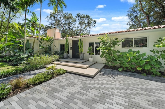 exterior space featuring a patio area