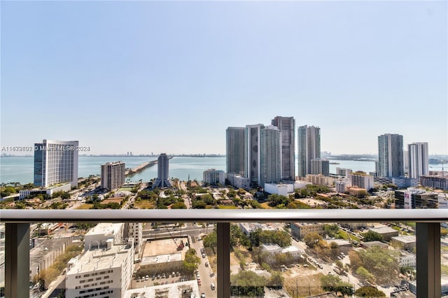 121 NE 34th St Unit 2806A, Miami, FL 33137 - property view of water with a view of city