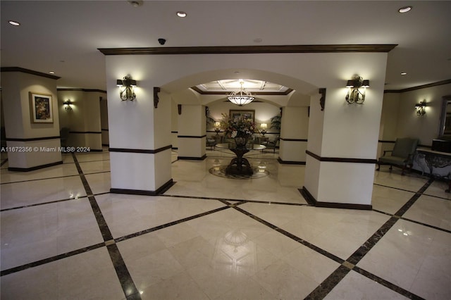 view of community lobby