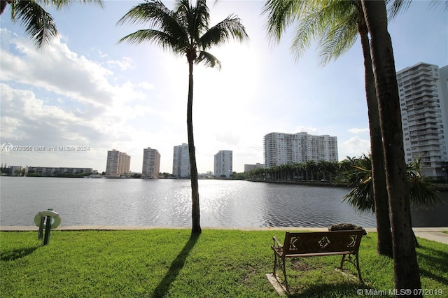 property view of water