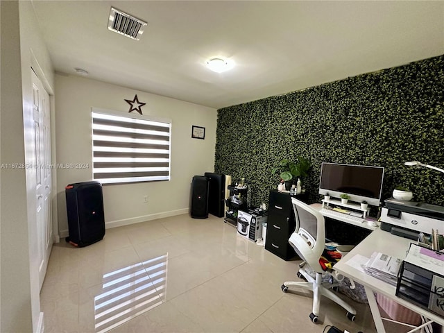 20461 SW 320th St, Homestead, FL 33030 - office with tile patterned flooring and baseboards