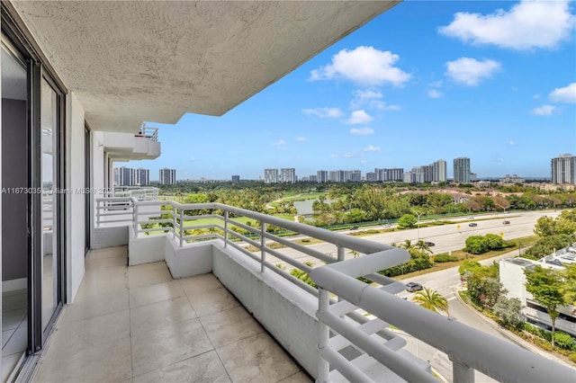 3300 NE 192nd St Unit 1108, Aventura, FL 33180 - balcony featuring a view of skyline