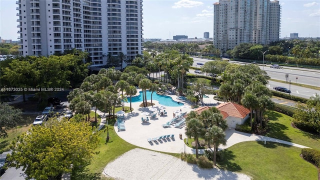 3300 NE 192nd St Unit 1108, Aventura, FL 33180 - view of urban area with a pool