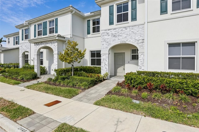 view of townhome / multi-family property