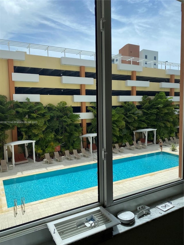 view of swimming pool